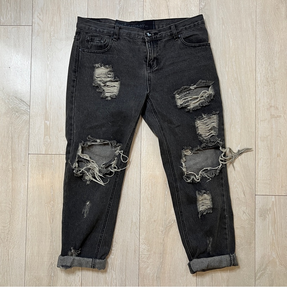 One Teaspoon Trashed Baggies Jeans